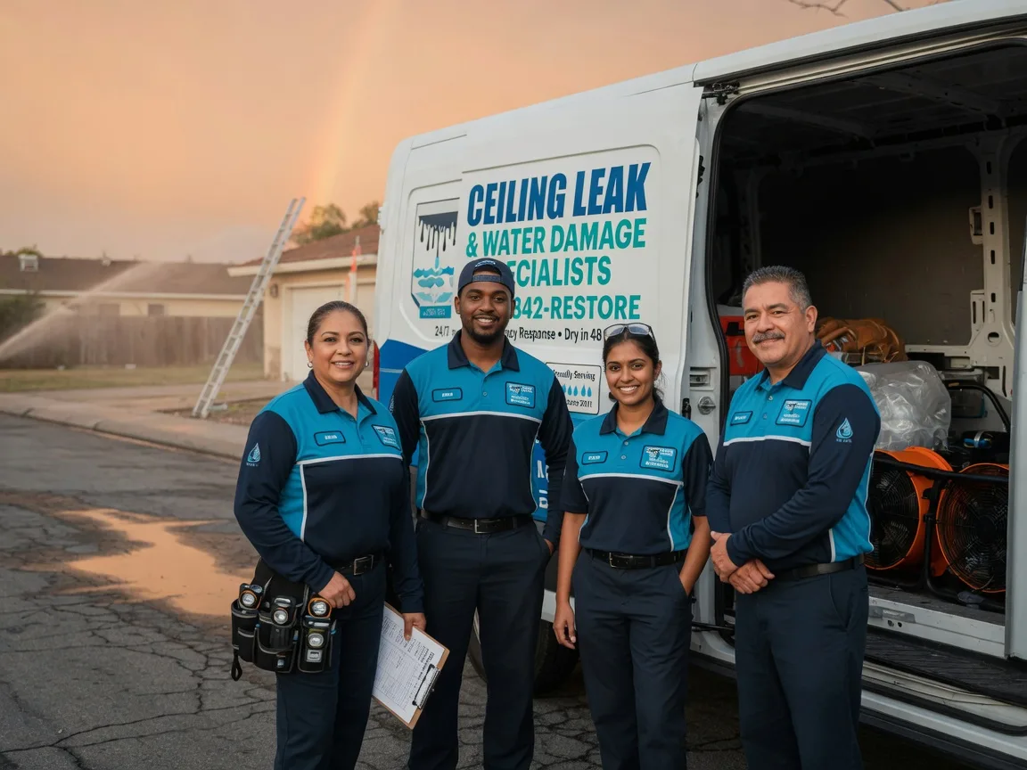 Ceiling Leak Cleanup company in Leopolis, WI