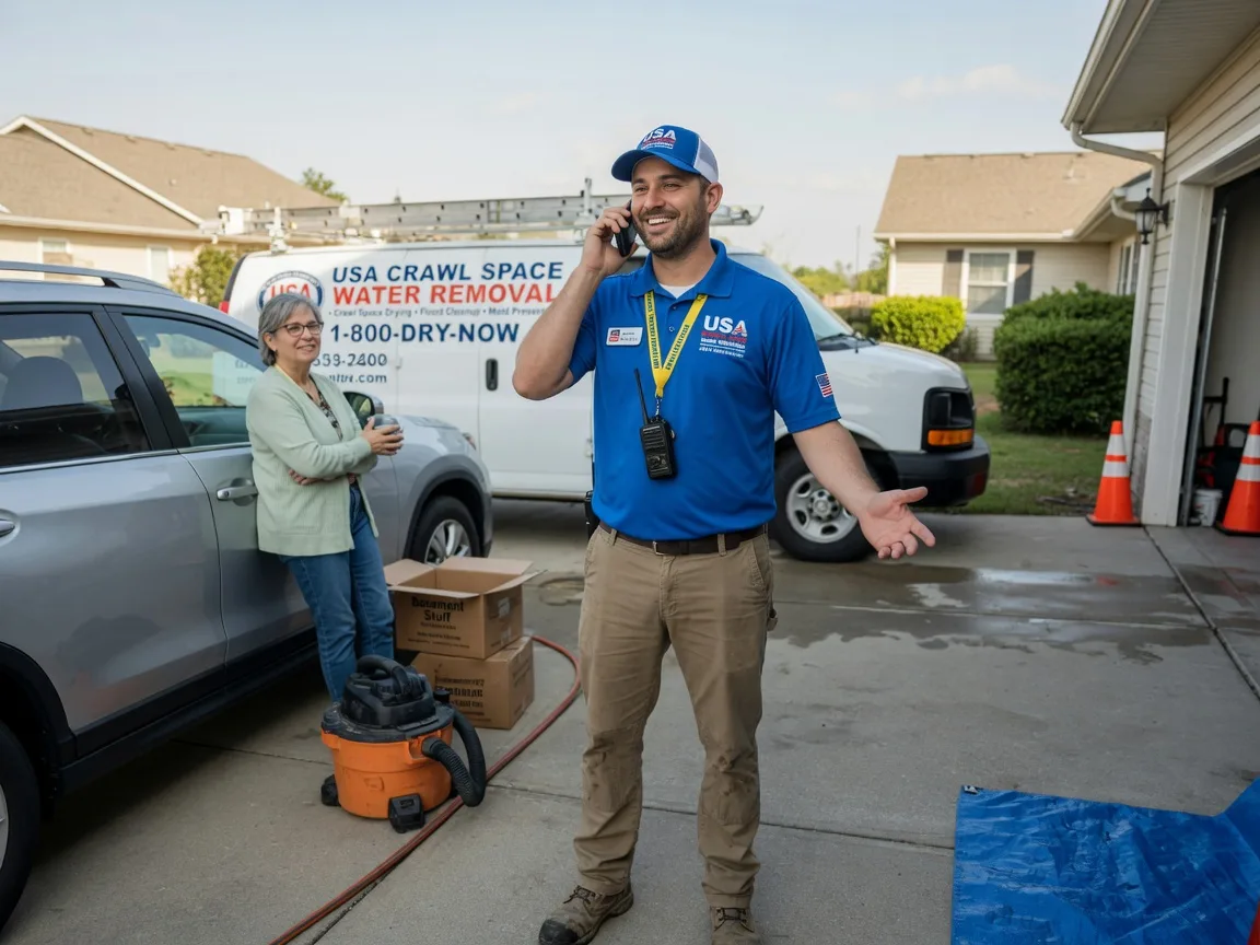 Crawl Space Water Removal Leopolis, WI FAQs